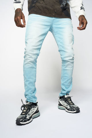 PHEELINGS SURVIVED SKINNY DENIM (Powder Blue)