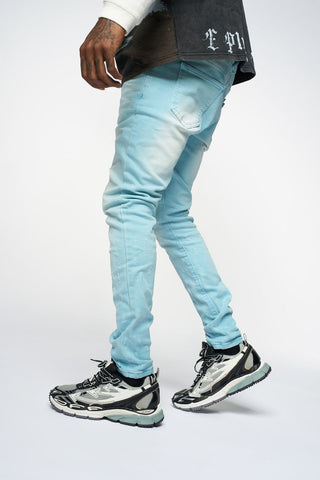 PHEELINGS SURVIVED SKINNY DENIM (Powder Blue)