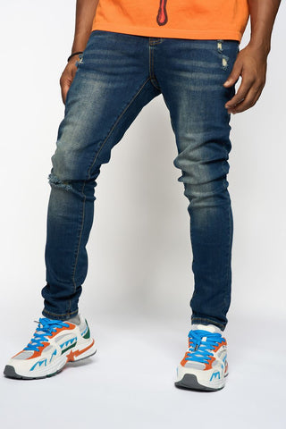 PHEELINGS RELIABLE SKINNY DENIM (Navy)