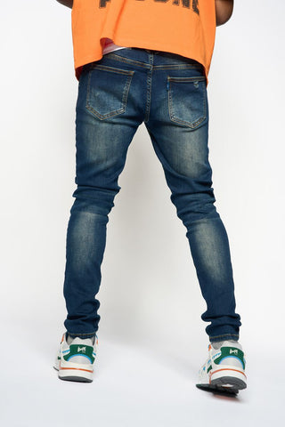 PHEELINGS RELIABLE SKINNY DENIM (Navy)