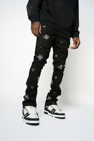 PHEELINGS STAR CROSSED STACK DENIM (Jet Black)