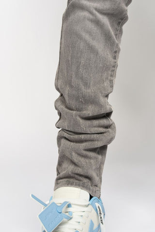 PHEELINGS SURVIVED SKINNY DENIM (Light Grey)