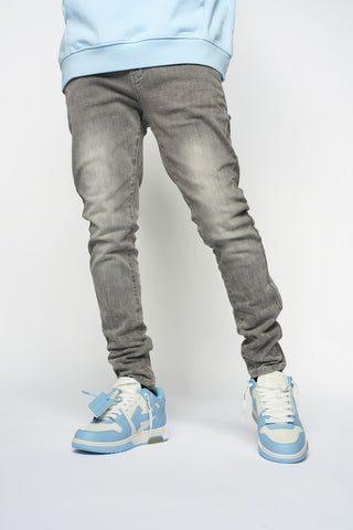 PHEELINGS SURVIVED SKINNY DENIM (Light Grey)