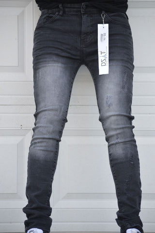DZTR SUPER STRETCH DENIM - SLIM FIT - BUBBLE BLK