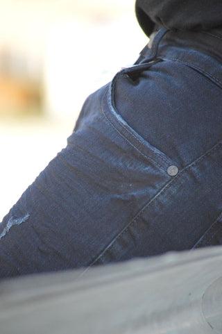 DZTR SUPER STRETCH SKINNY DENIM - BLUE BLACK