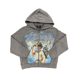 Mixed Emotions Grey “Rhinestone“ Hoodie