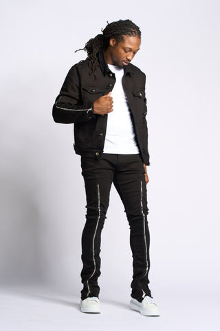PHEELINGS WITHDRAWN STACKED DENIM (BLACK)