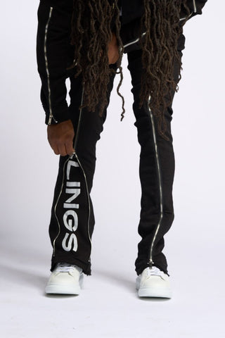 PHEELINGS WITHDRAWN STACKED DENIM (BLACK)