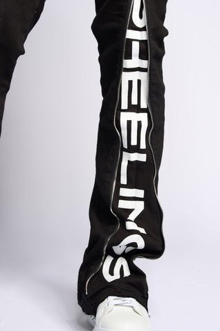 PHEELINGS WITHDRAWN STACKED DENIM (BLACK)