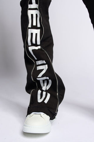 PHEELINGS WITHDRAWN STACKED DENIM (BLACK)