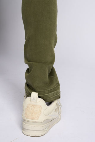 PHEELINGS WITHDRAWN STACKED DENIM (OLIVE)