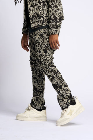PHEELINGS OPERA STACK DENIM (JET BLACK)