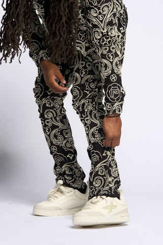 PHEELINGS OPERA STACK DENIM (JET BLACK)