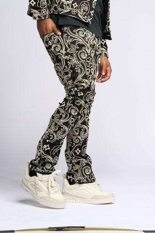 PHEELINGS OPERA STACK DENIM (JET BLACK)