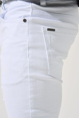 SERENEDE  Everest Peak Jeans (White)