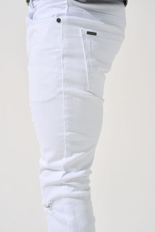 SERENEDE  Everest Peak Jeans (White)