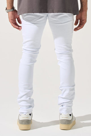 SERENEDE  Everest Peak Jeans (White)