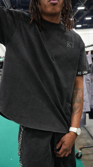 KI DENIM BLACK STONE SHIRT