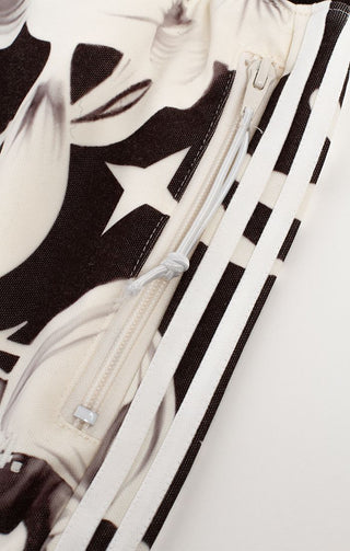 BLDG4 Runner Short (Black/Cream)