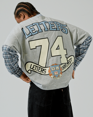 Red Letters Uni Thermal Layer Shirt