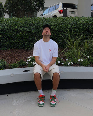 Red Letters I Miss The Old Ye Tee - White