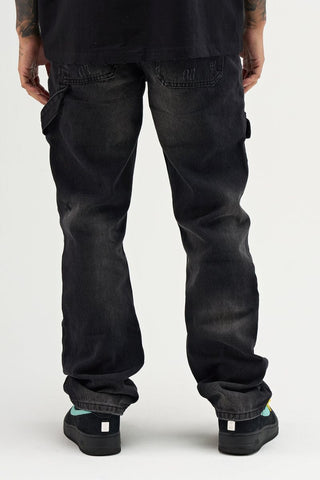 SERENEDE 'MIST'' Baggy Jeans (Black)