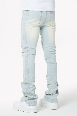 GUAPI Vintage Blue Stripes Denim (Vintage Blue)