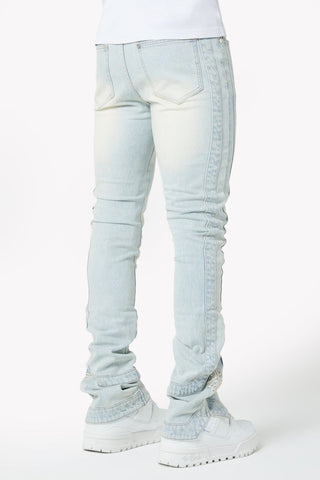 GUAPI Vintage Blue Stripes Denim (Vintage Blue)