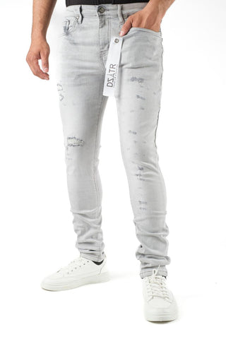 DZTR SUPER STRETCH DENIM - SLIM FIT - ICE GREY