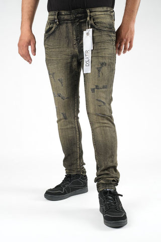 DZTR SUPER STRETCH DENIM - SLIM FIT - TINTED BLACK