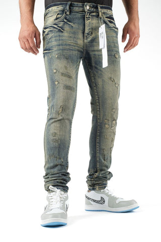 DZTR SUPER STRETCH DENIM - SLIM FIT - PURPOSE BLUE