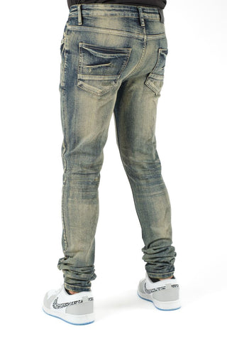 DZTR SUPER STRETCH DENIM - SLIM FIT - PURPOSE BLUE