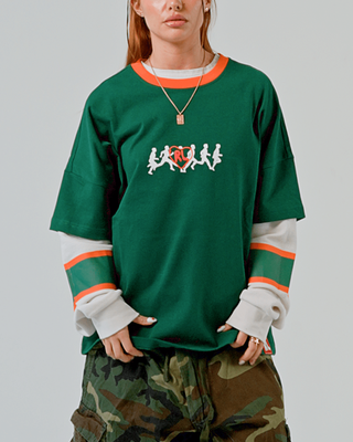 Red Letters RL Run Club Thermal Layer Shirt