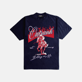 Outrnk Betting on Me Ultra Heavyweight T-shirt (Navy)