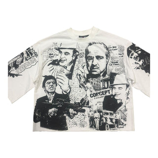 Concept LA "Scared $ Crop" White