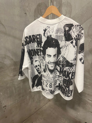 Concept LA "Scared $ Crop" White