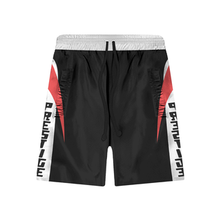 Prestige Nylon Shorts (Black/Red)