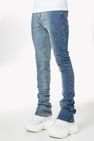 GUAPI Acid Blue Starry Sky Denim (Acid Blue)