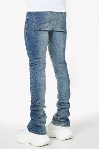 GUAPI Acid Blue Starry Sky Denim (Acid Blue)