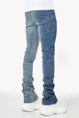 GUAPI Acid Blue Starry Sky Denim (Acid Blue)