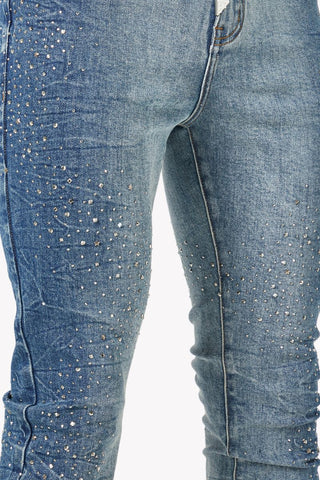 GUAPI Acid Blue Starry Sky Denim (Acid Blue)