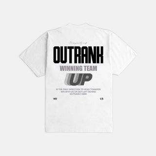 Outrnk Up Ultra Heavyweight T-shirt (White)