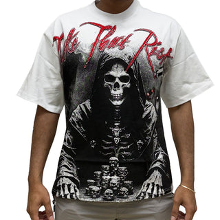 Chasin Worldwide Risk T-Shirt (WHITE - RHIMESTONES)