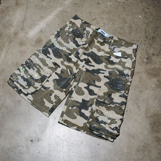 DUAA CREATIVE GREEN CAMO CARGO