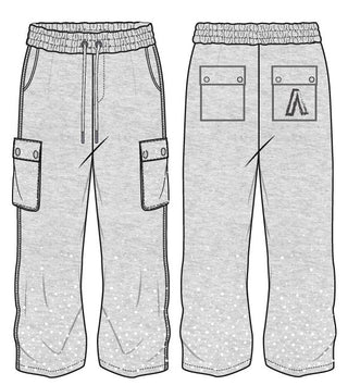 Aologne "WALK OF FAME" STRAIGHT JOGGERS