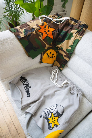 All Human GHOST Shorts (Cool Grey)
