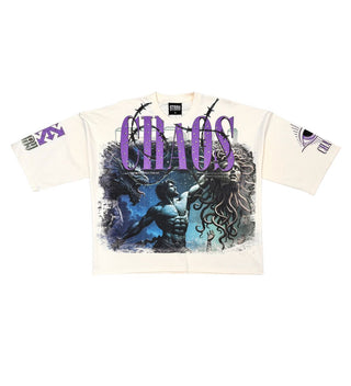 Stray 3/4 sleeve tee (NATURAL)