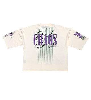 Stray 3/4 sleeve tee (NATURAL)