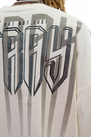 Stray 3/4 sleeve tee (NATURAL)