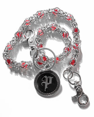PREME CHAIN (RED SILVER)